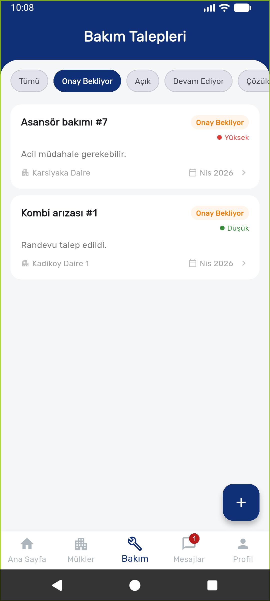 Bakım ve onarım yönetimi görseli